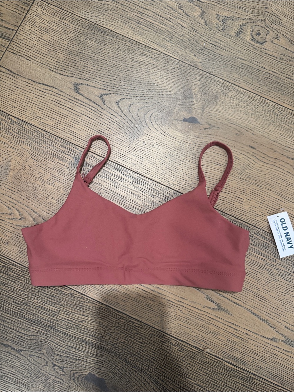 Old Navy Girls Rust-Colored Seamless Sportsbra NWT Large 10-12